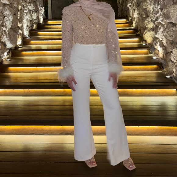 AMELIA WHITE JUMPSUIT - Picture 4 of 4